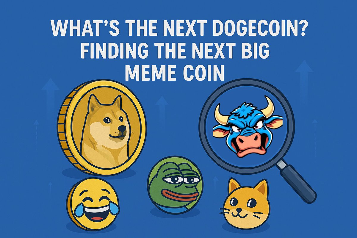 AngryBlueCow2's tweet photo. 🚀 What’s the Next Dogecoin? Finding the Next Big Meme Coin

Dogecoin opened the doors. Shiba Inu strutted through them.
Now it’s time for a new contender... 🐮💥

#AngryBlueCow Memecoin is charging into the spotlight, and it might just be the next big thing.

🐶➡️🐮 The meme coin evolution is here. Don’t miss out.

👉 Read more: https://t.co/Mtk1VwqjAG

#Crypto #Memecoin #Dogecoin #AngryBlueCow #ShibaInu #NextBigThing #BlockchainBuzz #CryptoCommunity #Web3