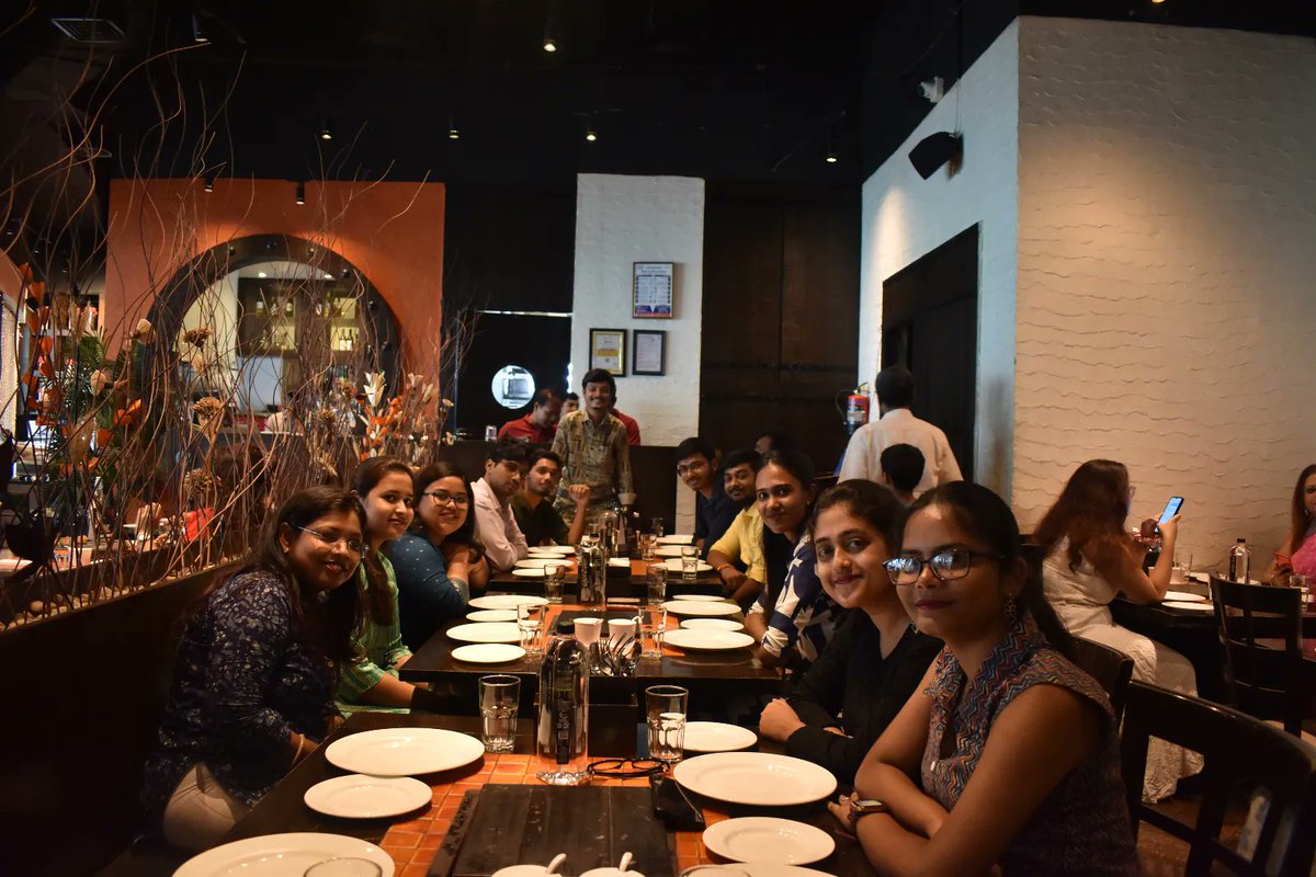 purnendudash_in's tweet photo. Team lunch today showed our true superpower: the people behind the products. Amazing how creativity flows when this crew lets loose! Humbled to work with such brilliant minds. You all make my job the best one. #teamlunch #officefun https://t.co/HRhlib6VEO