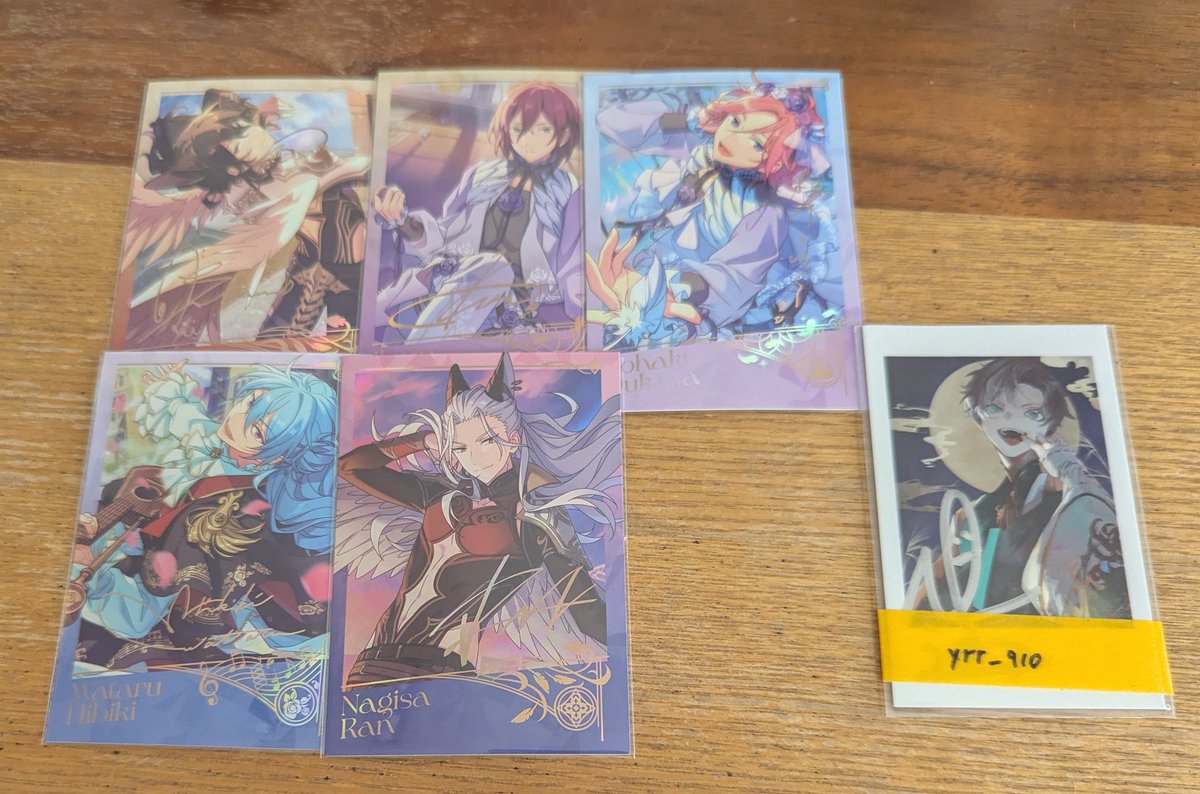 yrr_910's tweet photo. @yuiyui_tb 初めまして、お声がけありがとうございます。
反応が遅くなってしまい申し訳ありません。
画像内のものを所持しているのですが、橘様のお見せしてくださっているものと、当方の所持しているものを比率が合うように交換させていただきたいです。
ご検討の程よろしくお願いいたします。 https://t.co/P3PDCY3mH2