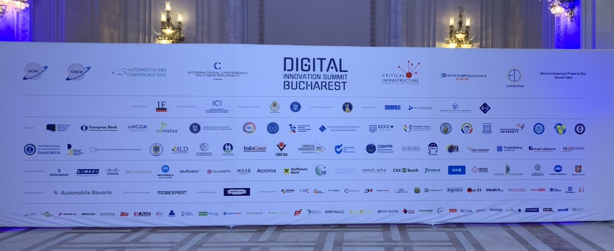 We’re at <a href="/DISB_ro/">DISB</a> today and tomorrow!

Join us at the Blockchain Intelligence Forum on April 10 to explore how blockchain is reshaping cities, governance, and industries.