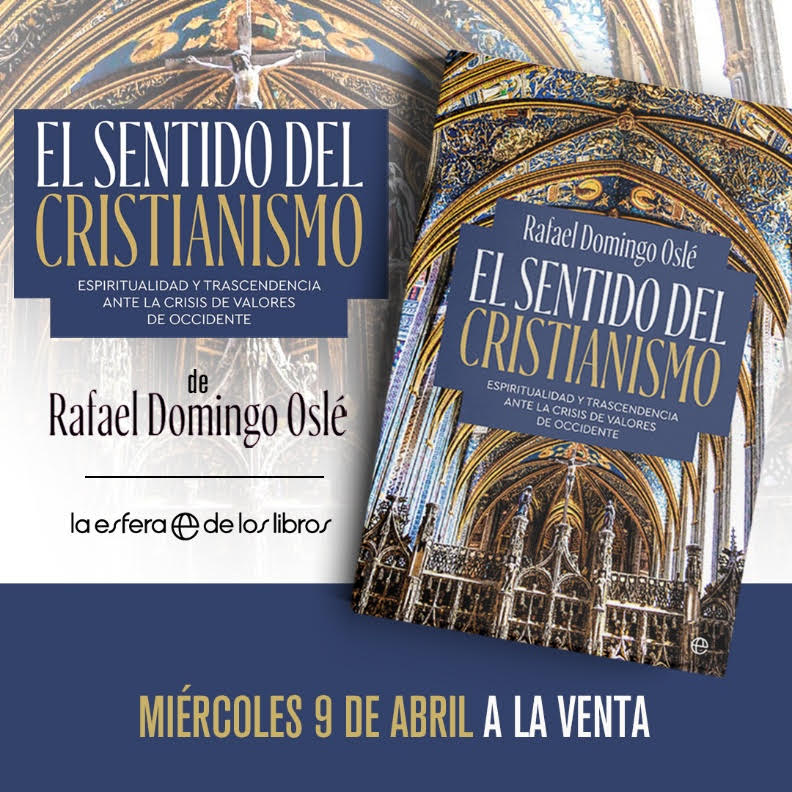 Exaudi noticias (@exaudi_noticias) on Twitter photo 🌍✨ El cristianismo, un potente motor de transformación social ✨🌍
<a href="/RafaelDomingoO1/">Rafael Domingo Osle</a> , autor de El sentido del cristianismo, nos invita a redescubrir cómo los valores cristianos. t.ly/sN7m-
#CristianismoTransformador #CambioSocial #Perdón #ValoresCristianos 🌍✨ El cristianismo, un potente motor de transformación social ✨🌍
<a href="/RafaelDomingoO1/">Rafael Domingo Osle</a> , autor de El sentido del cristianismo, nos invita a redescubrir cómo los valores cristianos. t.ly/sN7m-
#CristianismoTransformador #CambioSocial #Perdón #ValoresCristianos