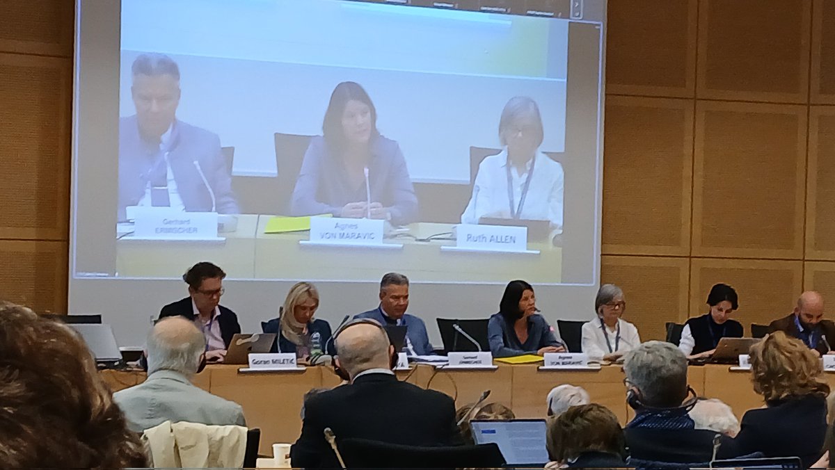 ATD_Europe's tweet photo. Soon Day 3 of the @coe @cingo #SpringSession will start at the #Agora. Thank you @GErmischer and the Permanent Commission for facilitation. Yesterday we met among others with @AgnesvonMaravic @CoE_children to discuss the #ChildrenRights Strategy Mid-term review. #EveryChild
#LeaveNoChildBehind with #SocialRights! #EndChildPoverty
@Eurochild_org @alain_berset @anrurka @CoESocialRights @globalcoalition @UNICEF_EU