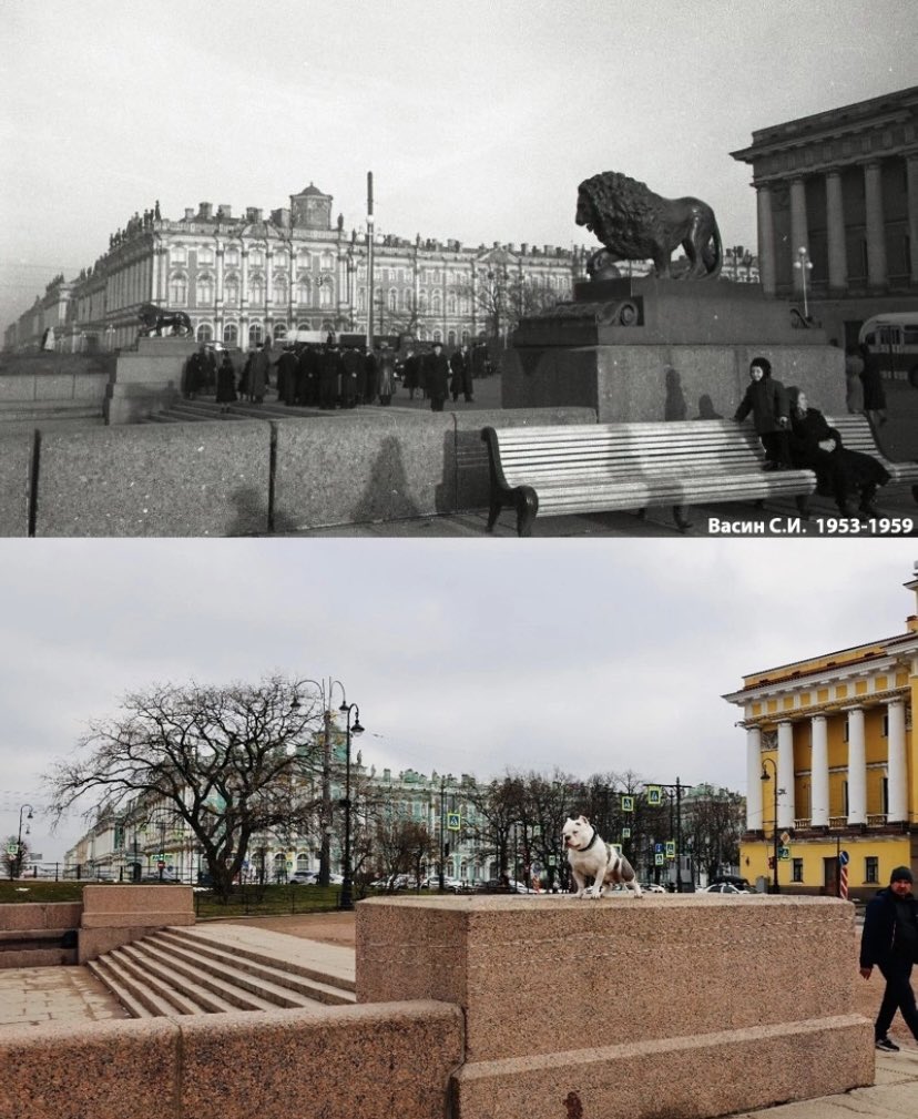 nevostruev_vb's tweet photo. Ленинград/Петербург. Адмиралтейская набережная.
1959-2024-2025 гг. https://t.co/Cn382aBihp