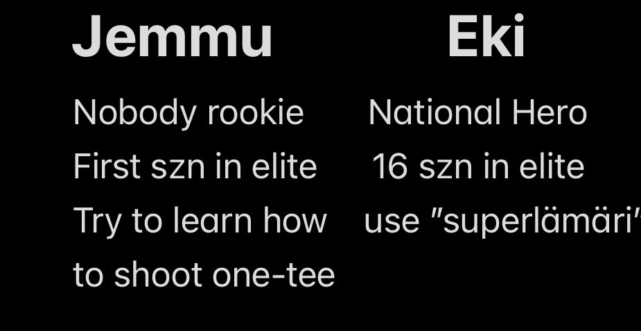 New Season! First for our team in elite!
Vs <a href="/LastDanceNHL/">Last Dance</a> 
⏰20.30CET
📺 twitch.tv/jemmmuu      
               Lineup
Nieppi-Dzouvi-Jemmu
          Savi-Pensas
                Gresu

tonight's player comparison