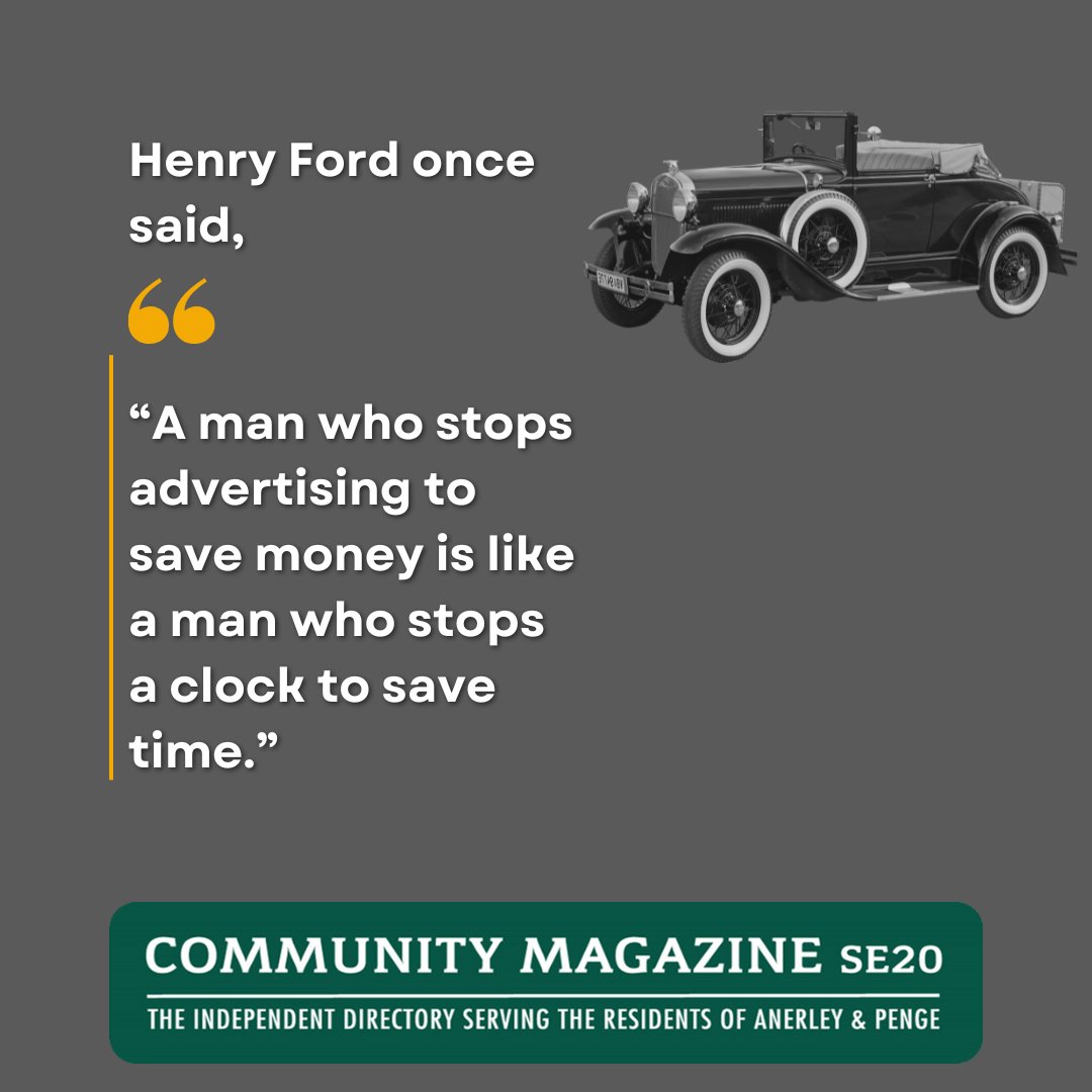 Advertising is key to your business's success! It builds a positive vibe with customers even before they make a purchase.  
Are you engaging in regular communication on your journey to success? #SE20CommunityMagazine