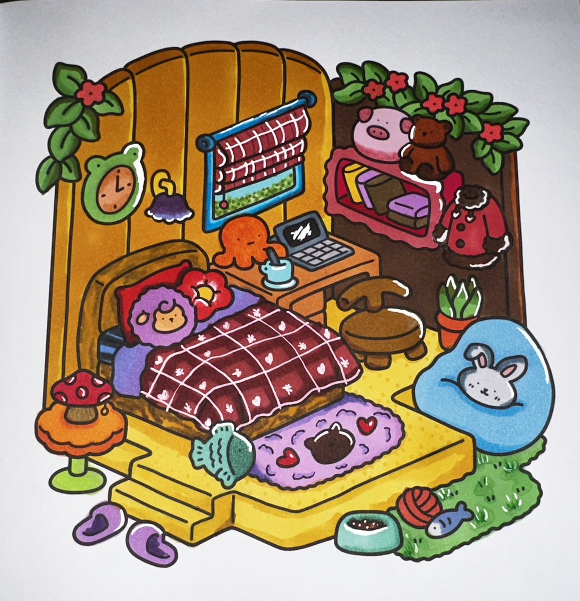 OceVador's tweet photo. Hello 🌷
Je débute dans les coloriages coco wyo, est-ce que vous auriez des marques de feutres ou des pack de feutre à alcool sympa ? 😊 
Pareil pour des feutres ou stylo acrylique. Je prend tout tips ou info 🙏

#coloring #cocowyo #drawing https://t.co/GTBWy2EGXt