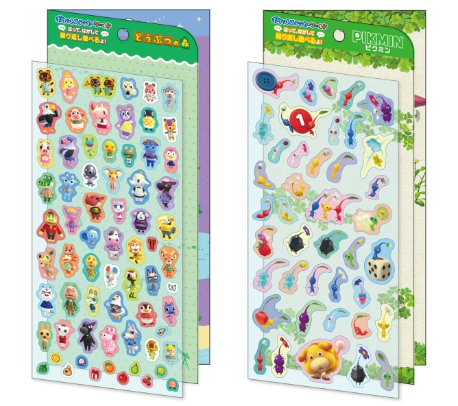 どうぶつの森 ポケットステッカーワールド』と『ピクミン ポケット