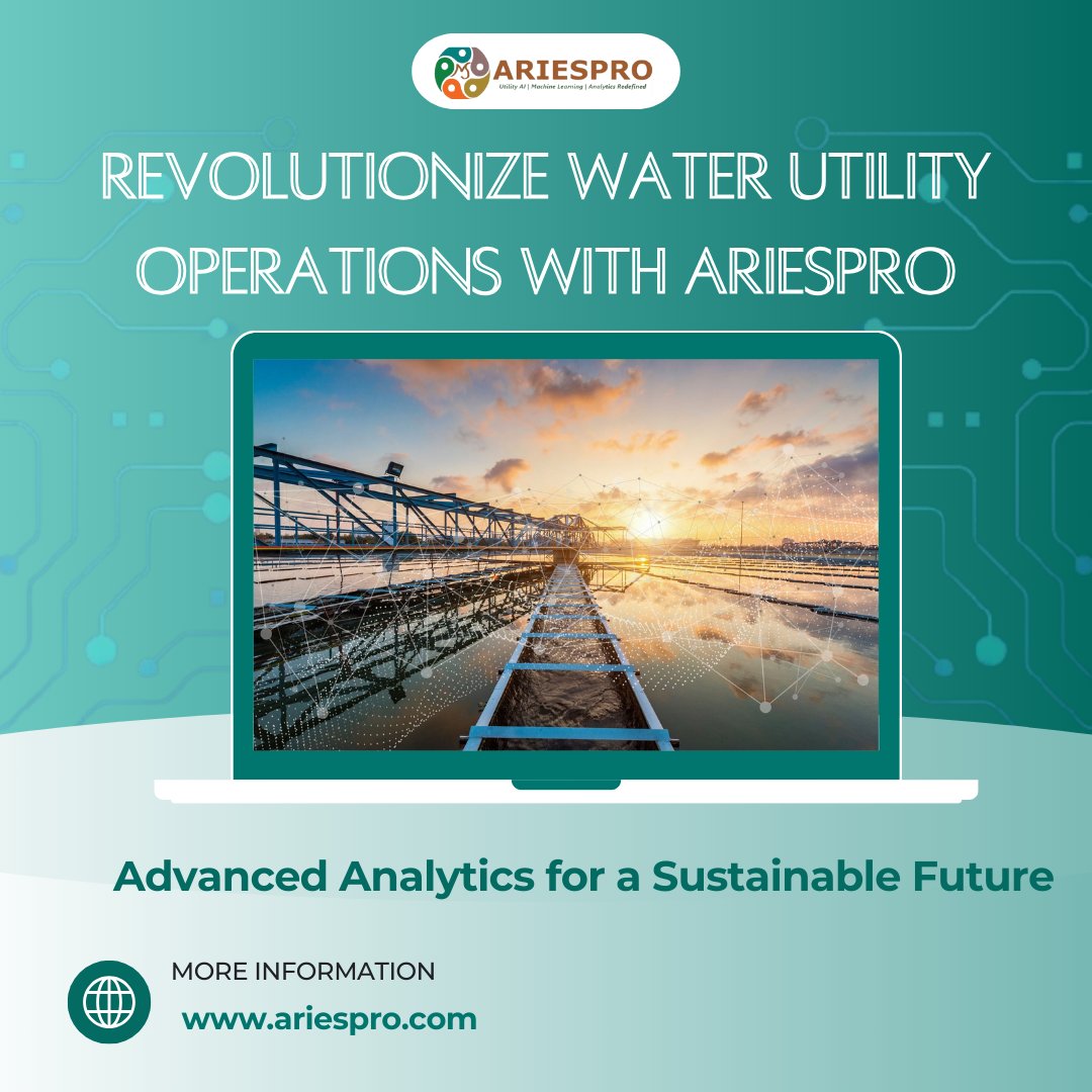 AriesProIT's tweet image. AriesPro is here to revolutionize your operations with advanced analytics! Our AI-powered solutions provide:

Leak detection and prevention
Smart metering and data insights
Sustainable water management practices

To Know more : ariespro.com

#WaterUtilities #ariespro