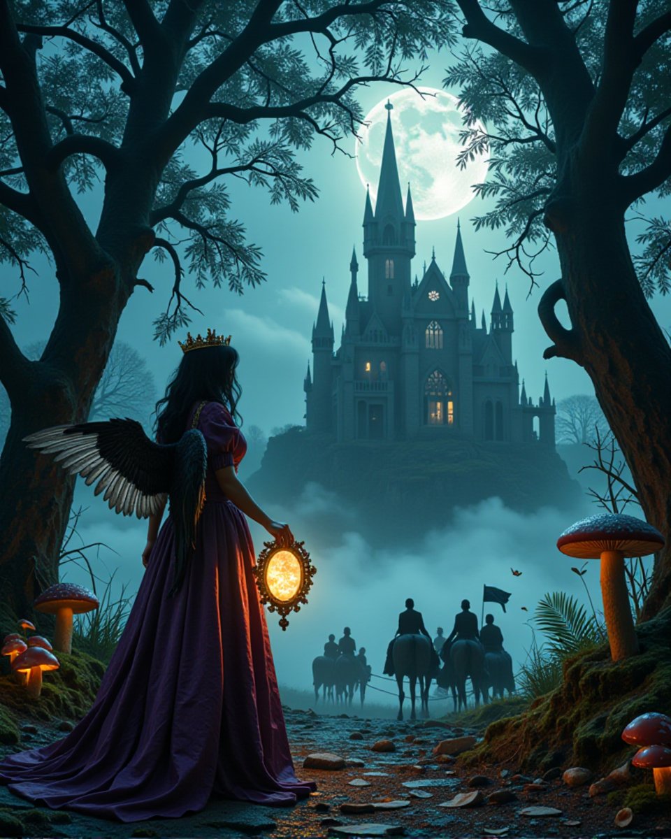 Picit_AI's tweet photo. This is my entry for 🩵Picitai April Challenge🩵 - Dark Fairy tale twist
Hosted by: @Picit_AI
Hastag: #picitai
#aiart #picitai #digitalart #aiartwork #CreativityChallenge #30daysofAl https://t.co/TvCSN3uYnZ
