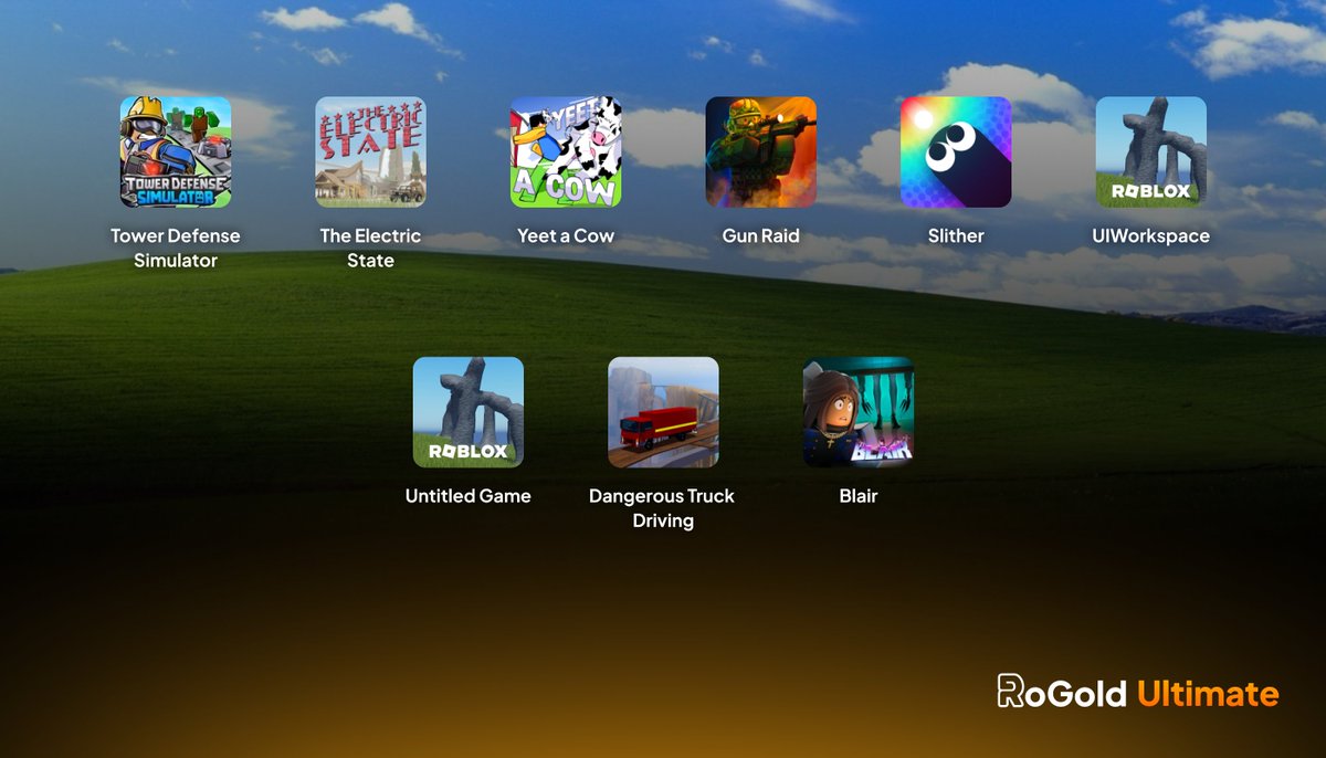 RoGoldOfficial's tweet photo. RoGold Ultimate's Desktop Shortcuts allows you to bookmark your favourite games on your computer homepage thanks to the RGU App. You can even create shortcuts that will open into Roblox Studio!
#RoGold #Roblox #RobloxDev https://t.co/faYtVwshBi