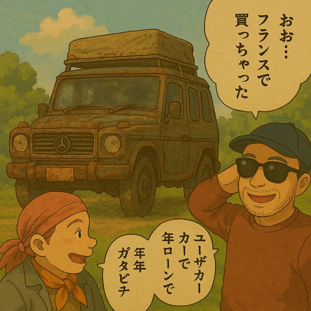フランスで買っちゃった…???なんでやねん😄😄😄
 #AI 