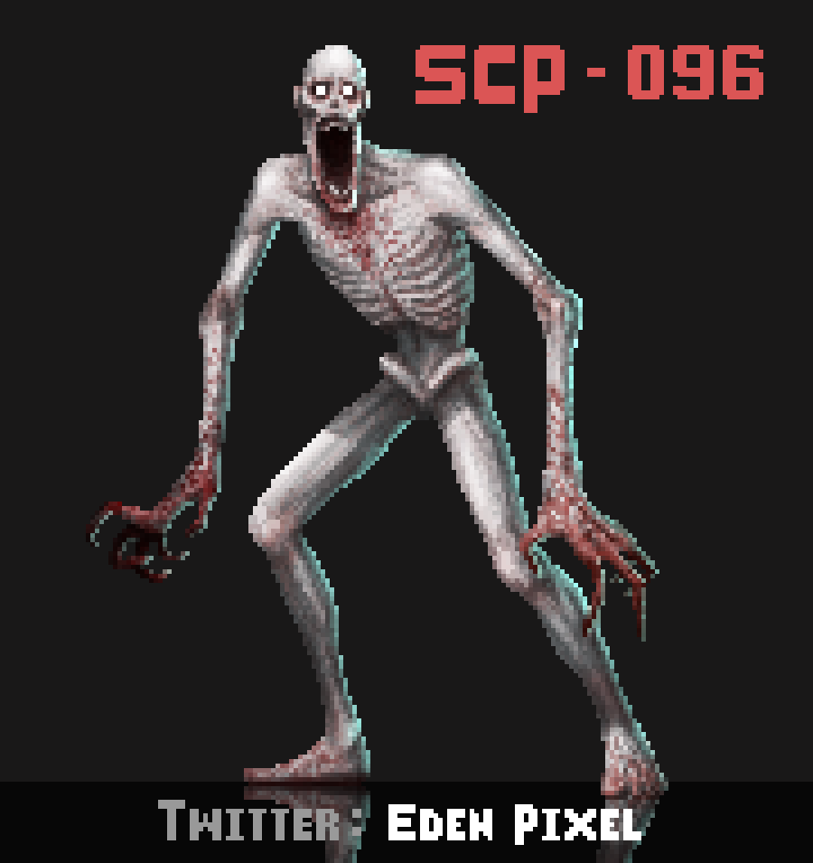 SCP-096🎨 I heard he is very shy🤭 #SCP #SCPFoundation #SCP096