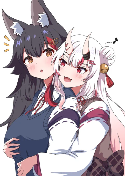 あやミオ#百鬼絵巻#みおーん絵 