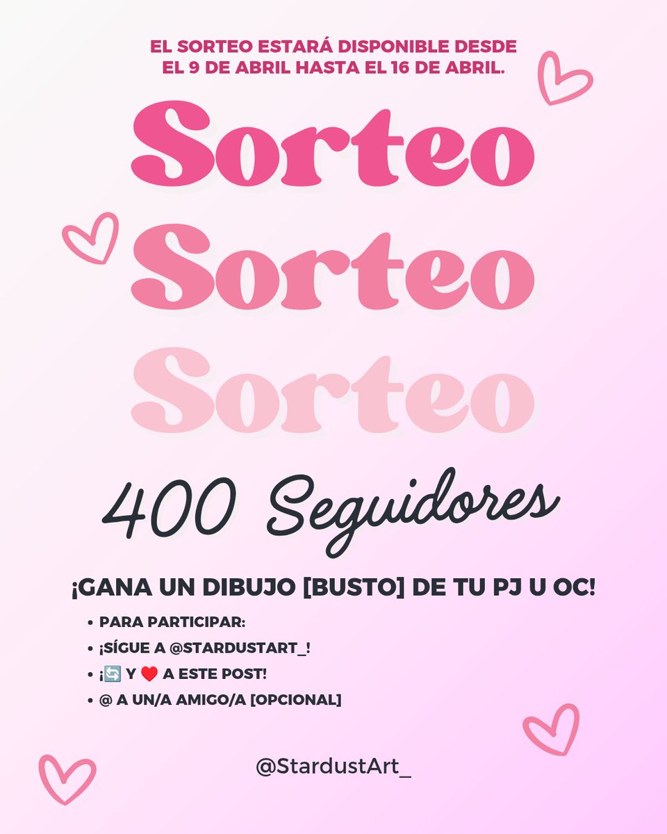 ¡Empieza el sorteo! ¡Muchas gracias a todos y buena suerte! 💕💕💕🐸