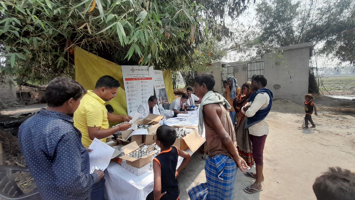 SsevsEvam's tweet photo. 📍Bagaha-01 | #PearlProject
SSEVS organized a 4-day health camp (27–30 Mar) in 8 Dalit hamlets across 6 panchayats.
✅ 480 children &amp; 120 girls screened
✅ Free meds distributed
✅ Awareness on hygiene, nutrition &amp; health

#RuralHealth #SSEVS #HealthForAll #WomenAndChildHealth https://t.co/Sf9VymXgi9