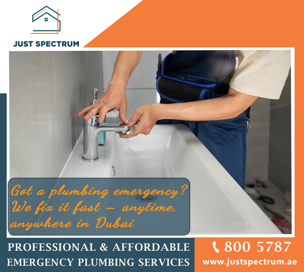 AeJustspectrum's tweet photo. When #plumbing issues strike unexpectedly, you need a reliable solution fast. At #JustSpectrum, we offer #professional and #affordable #emergency #plumbingservices in #Dubai, available 24/7 to handle #leaks #blockages #burstpipes and more.

https://t.co/25C8LLQpVQ https://t.co/2eJ4wptKw2