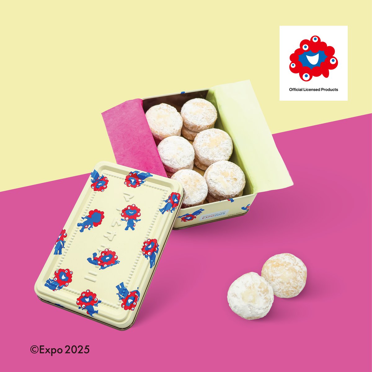 大阪・関西万博 ［会場内限定・マイドオオキニ大阪・関西万博缶] 誠に