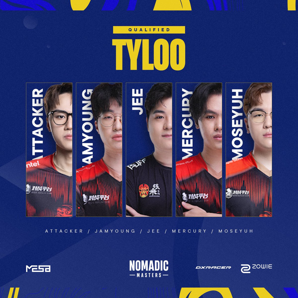 MESA_HQ's tweet photo. TYLOO IN MONGOLIA!! 😱 

Only 21 days left until MESA Nomadic Masters! 🥳

The $250,000 prize pool event will be held in Ulaanbaatar from April 30 to May 4, 2025, with 2 days of live action at the Arena. 🫡

#NomadicMasters #MESA2025 @tyloogaming https://t.co/gOyMlms257