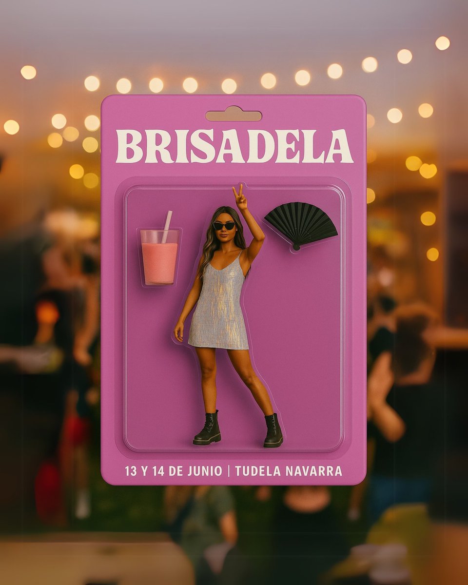BrisadelaFest's tweet photo. ¡Listos para BRISADELA!
Lookazo, muchas ganas y … ¡el mejor cartel para empezar el verano!🍒

🎟️Compra ya tu entrada antes de que se agoten, ¡que están volando!

TUDELA, 13 y 14 DE JUNIO https://t.co/wWp9DE4Ozs