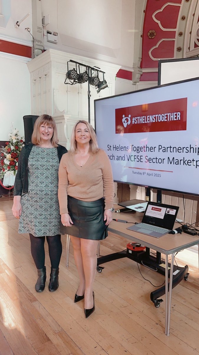 YeomanSally's tweet photo. It’s a pleasure to have worked with the @sthelenscouncil policy team on the relaunch of the St Helens Together partnership &amp; strategy. Thanks so much to the Leader, Chief Exec and Cllr Long for speaking yesterday and everyone who supported. Exciting times ahead #sthelenstogether https://t.co/QTWZVZenBy
