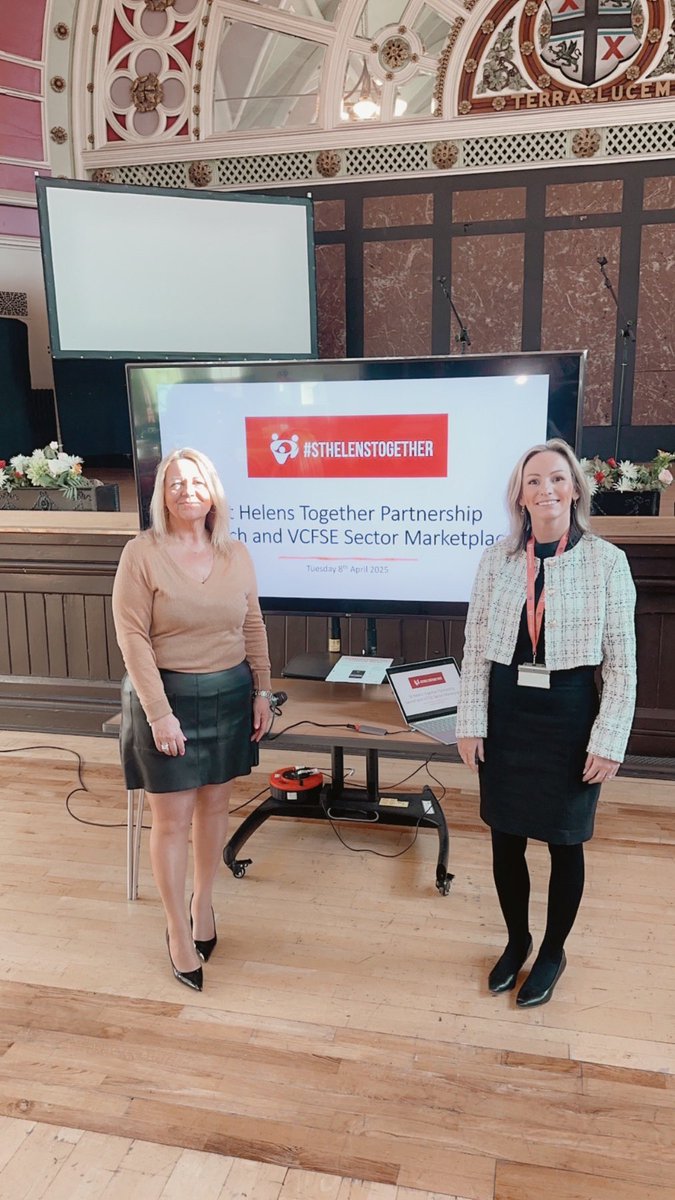 YeomanSally's tweet photo. It’s a pleasure to have worked with the @sthelenscouncil policy team on the relaunch of the St Helens Together partnership &amp; strategy. Thanks so much to the Leader, Chief Exec and Cllr Long for speaking yesterday and everyone who supported. Exciting times ahead #sthelenstogether https://t.co/QTWZVZenBy