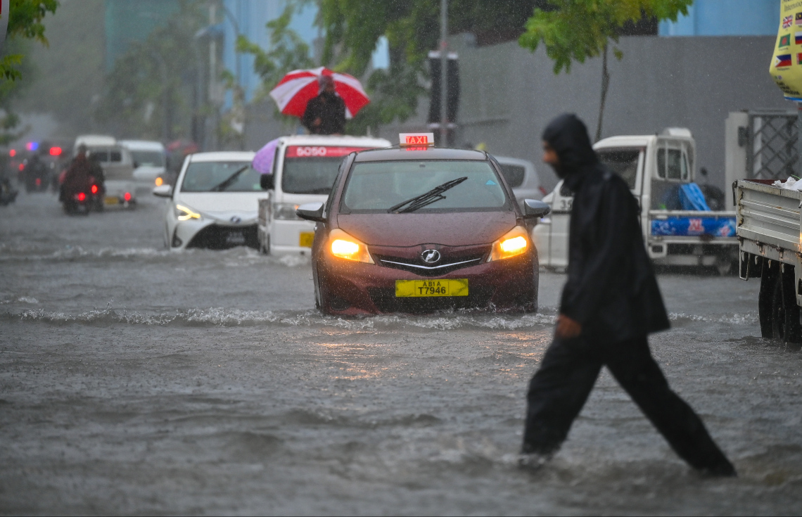 Yet again, Male streets underwater after just an hour of rain. Years pass, governments change, but the flooding remains constant. Empty promises have become as predictable as the puddles on our roads. When will we see actual infrastructure solutions instead of emergency