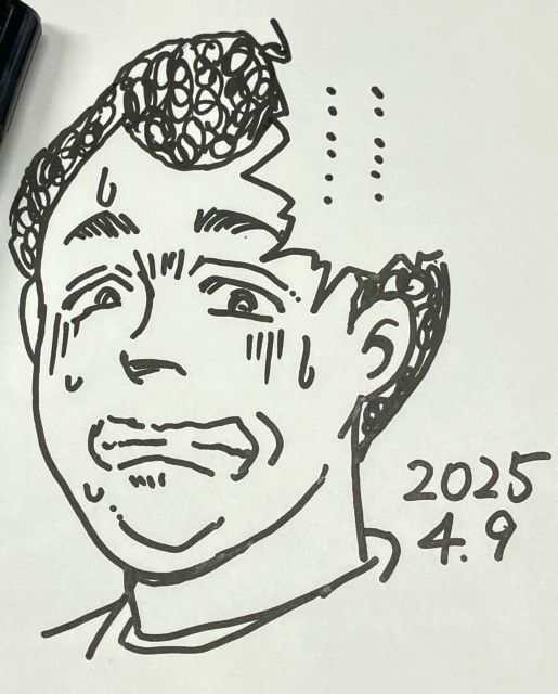 アナログで描けると
停電中も以下略 