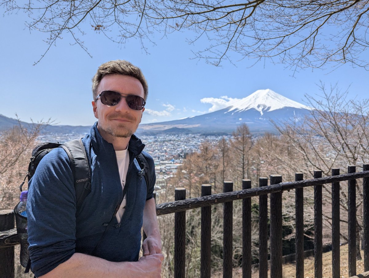 Not a bad day in Japan 🇯🇵⛰️😊