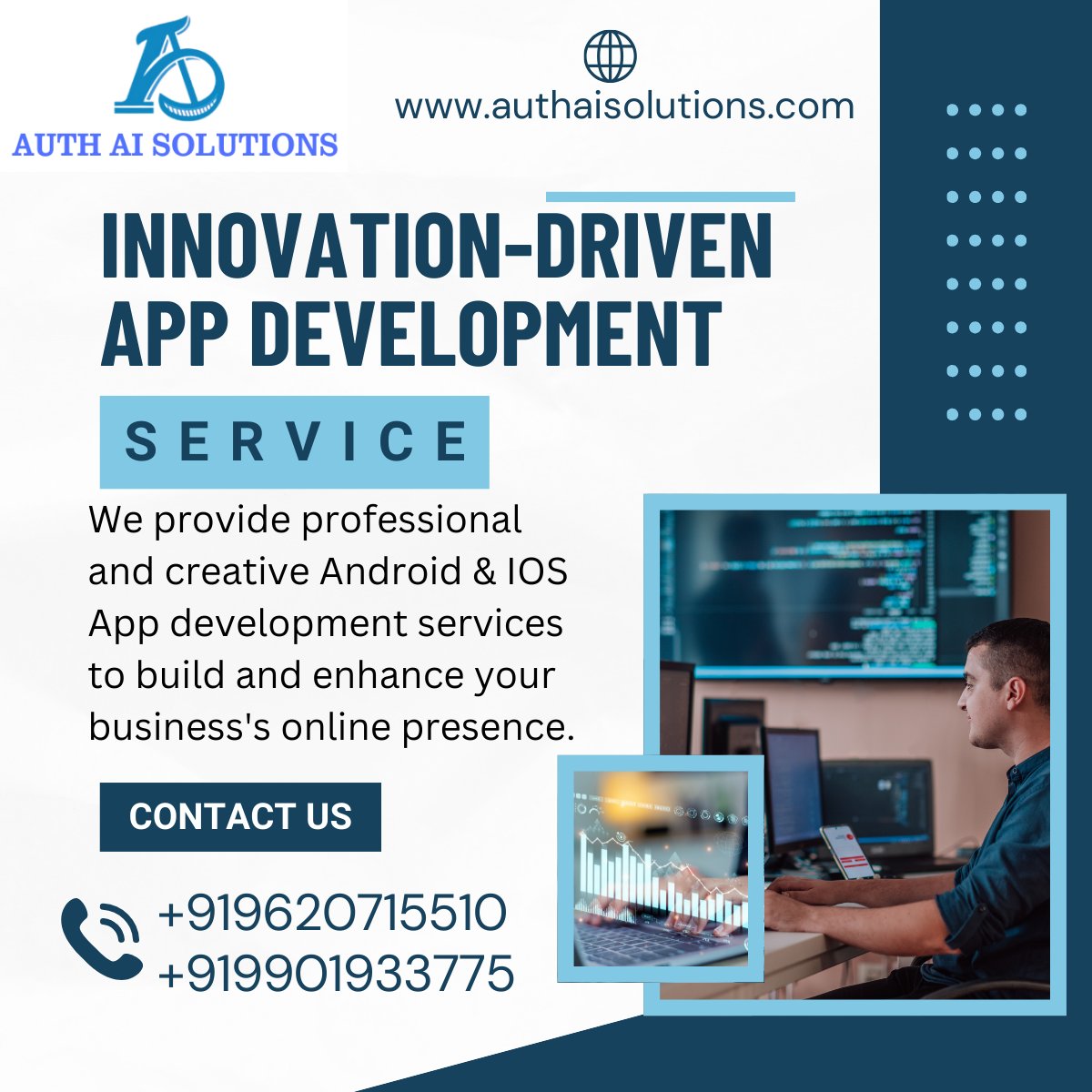 authaisolutions's tweet image. Driving Innovation through App Development: Empowering Digital Transformation
Why Innovation Matters in App Development
#aiappdevelopment
#mobileapps
#smartwebsolutions
#appdevelopment
#innovationthroughai
#websitedevelopment
#websitedevelopmentcompany
#appdevelopmentcompany