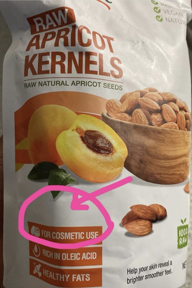 littlemykonos's tweet photo. They will tell you that you can’t eat these and that they are for cosmetic use only but these seeds target cancer cells.
I’ve had seven to ten a day for the last three months. https://t.co/EDCrk0LigF