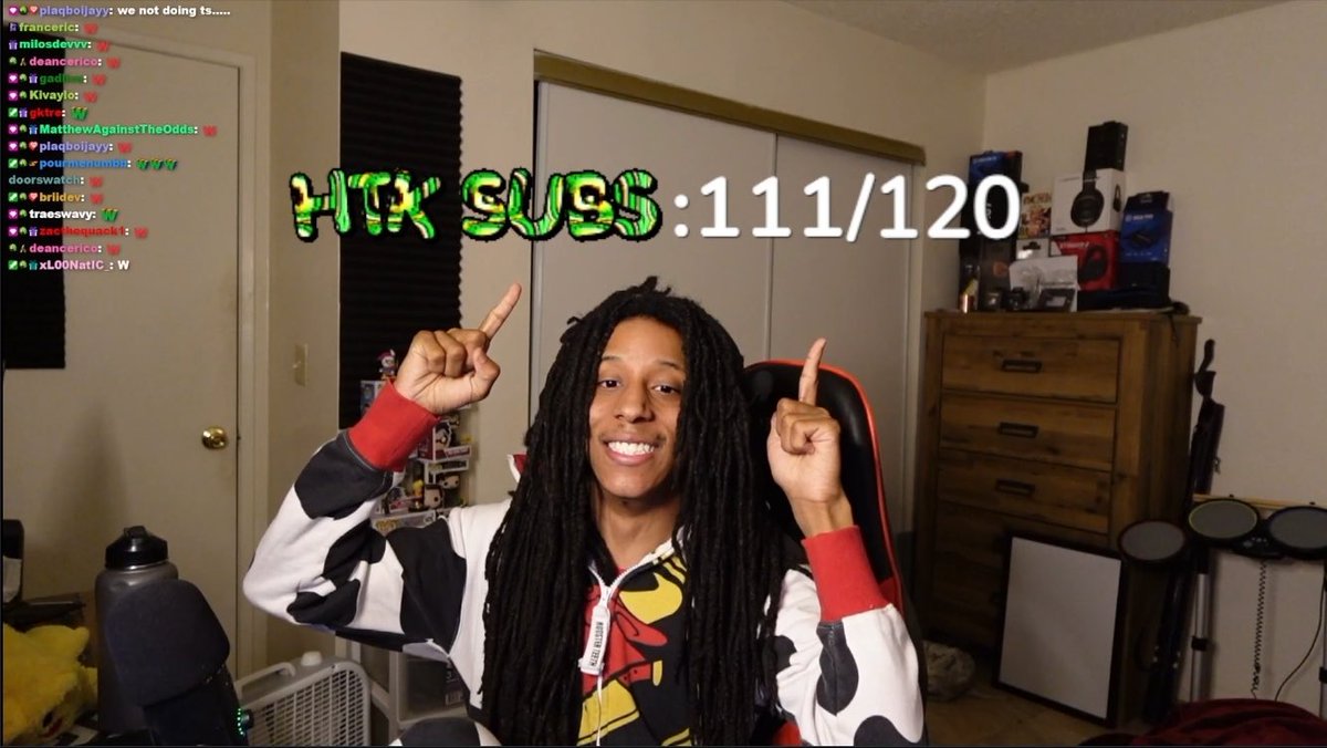 Nah we hit 100 on the birthday thank you everyone