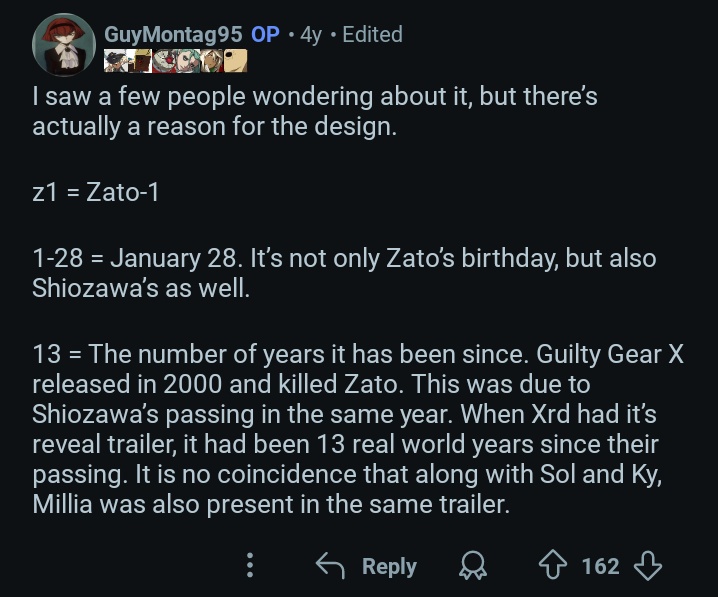There's actually a good reason for Millia's redesign