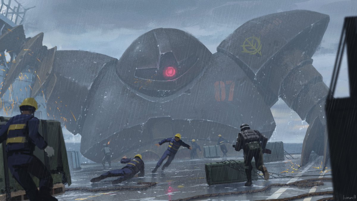 icemarv14's tweet image. Hi #PortfolioDay ! I'm an illustrator who loves drawing cinematic scenes.