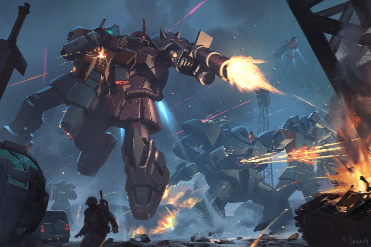 icemarv14's tweet image. Hi #PortfolioDay ! I'm an illustrator who loves drawing cinematic scenes.