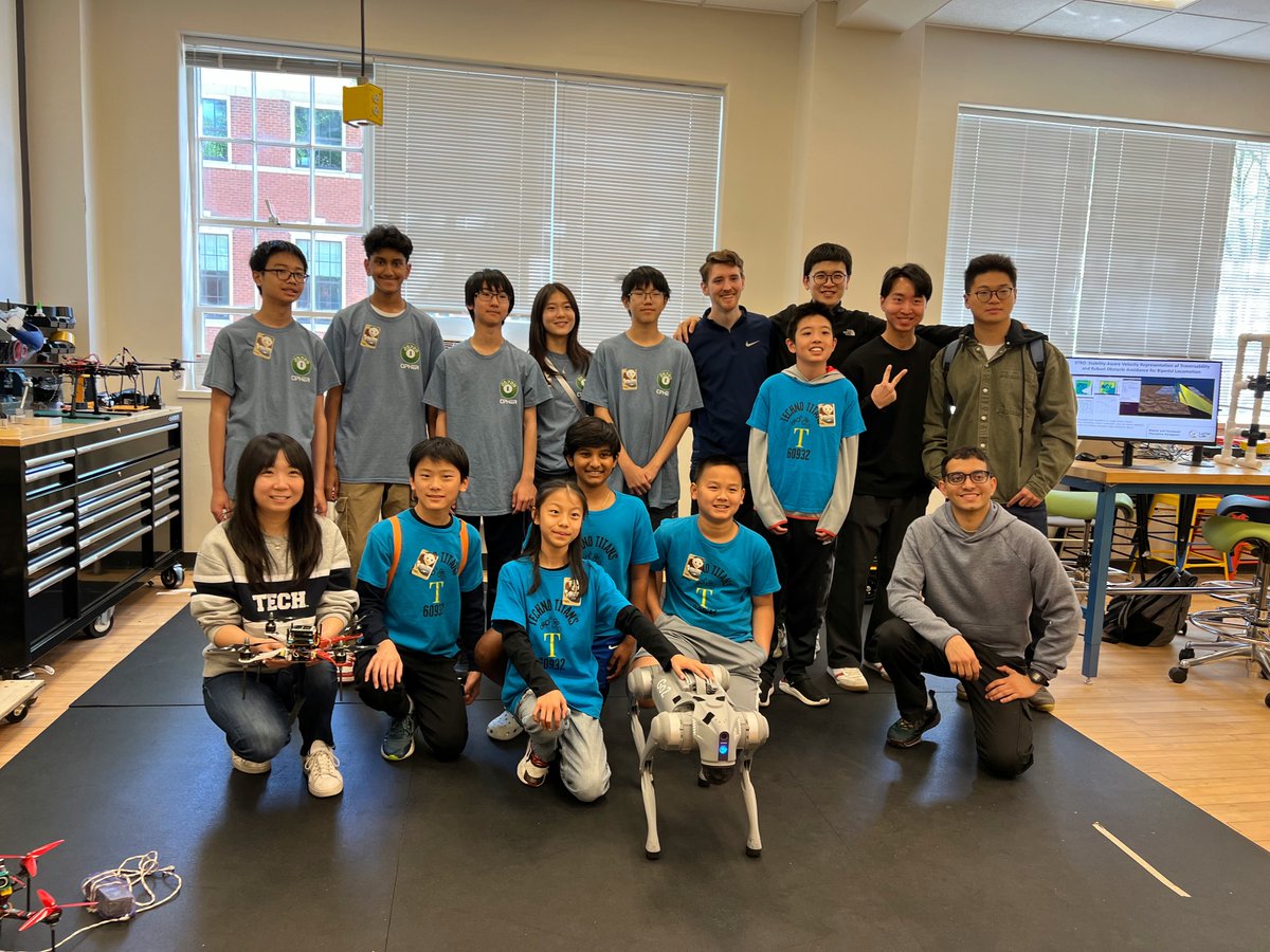 Lunar Lab (@lunarlab_gatech) on Twitter photo We're thrilled to host a lab tour and engaging robot demos for local K-12 students during National Robotics Week! Excited to inspire the next generation and share the amazing world of robotics. šš¤ #RoboticsWeek #STEM #Outreach <a href="/GTrobotics/">Robotics@GT</a> <a href="/GTaerospace/">GTaerospace</a> We're thrilled to host a lab tour and engaging robot demos for local K-12 students during National Robotics Week! Excited to inspire the next generation and share the amazing world of robotics. šš¤ #RoboticsWeek #STEM #Outreach <a href="/GTrobotics/">Robotics@GT</a> <a href="/GTaerospace/">GTaerospace</a>