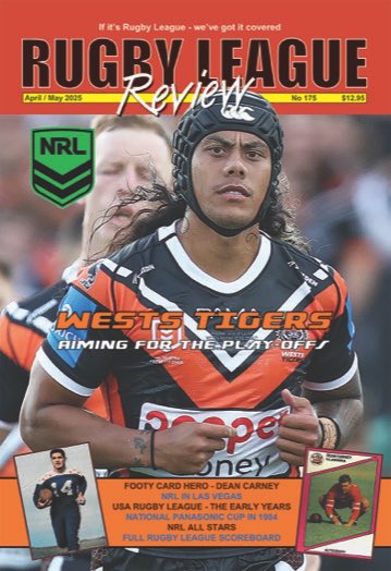 RL_Review's tweet image. New issue of Rugby League Review is out now at your newsagent or subscribe at rugbyleaguereview.com/subscribe.htm