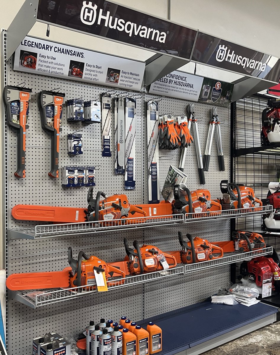 MMToolsTN's tweet photo. 🪚Husqvarna chainsaws are known for their quality, durability, and performance, offering a range of models for various tasks, from light yard work to heavy-duty logging🪵, to get the job done. ✅ In Stock Now at M&amp;M’s Tools in Saint Joseph, TN. 
#Husqvarna #chainsaw #mmtoolstn https://t.co/BjeLSPdvPi
