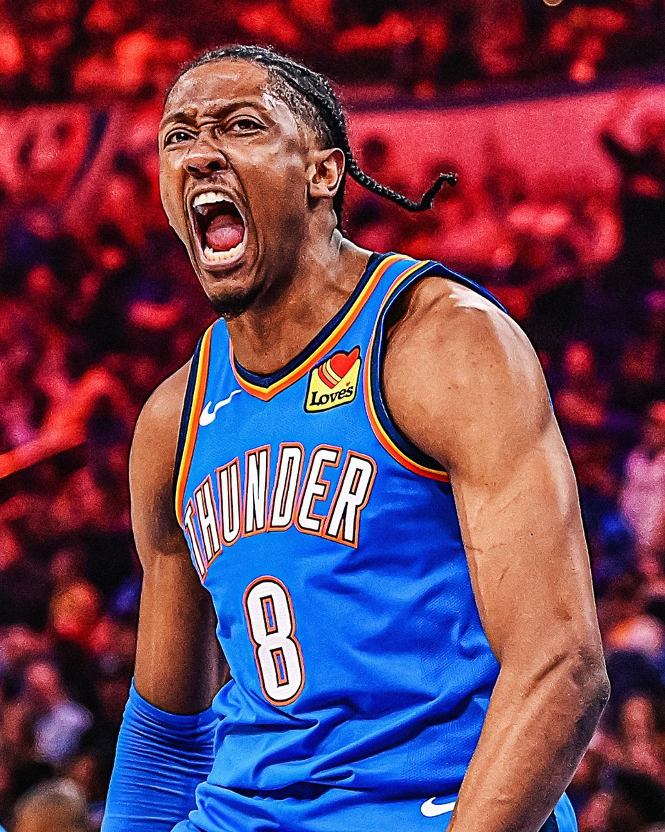 51 double-digit wins for OKC this season.

That's the MOST in NBA history...

Surpassing the 1971-72 Lakers!