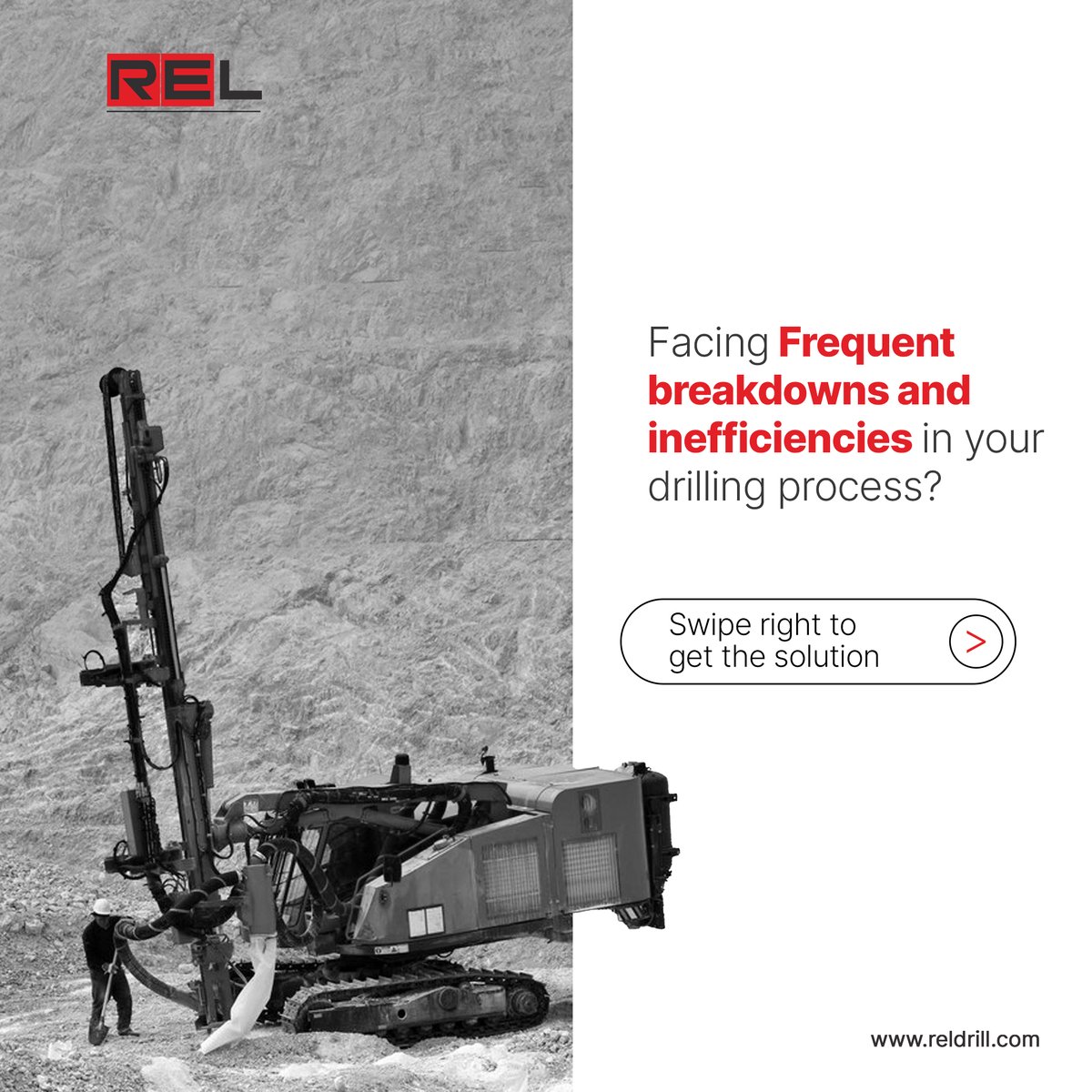 revathiequipltd's tweet photo. Tired of frequent drilling breakdowns? #REIL Consumables ensure seamless drilling, maximum efficiency, and minimal downtime. Swipe to discover the solution! ✨
https://t.co/lRtPqYI1hF
#DrillingEfficiency #REILConsumables #DrillWithREL #REIL #Reldrill #REL #RevathiequipmentLtd https://t.co/Lt3uJXkAVv