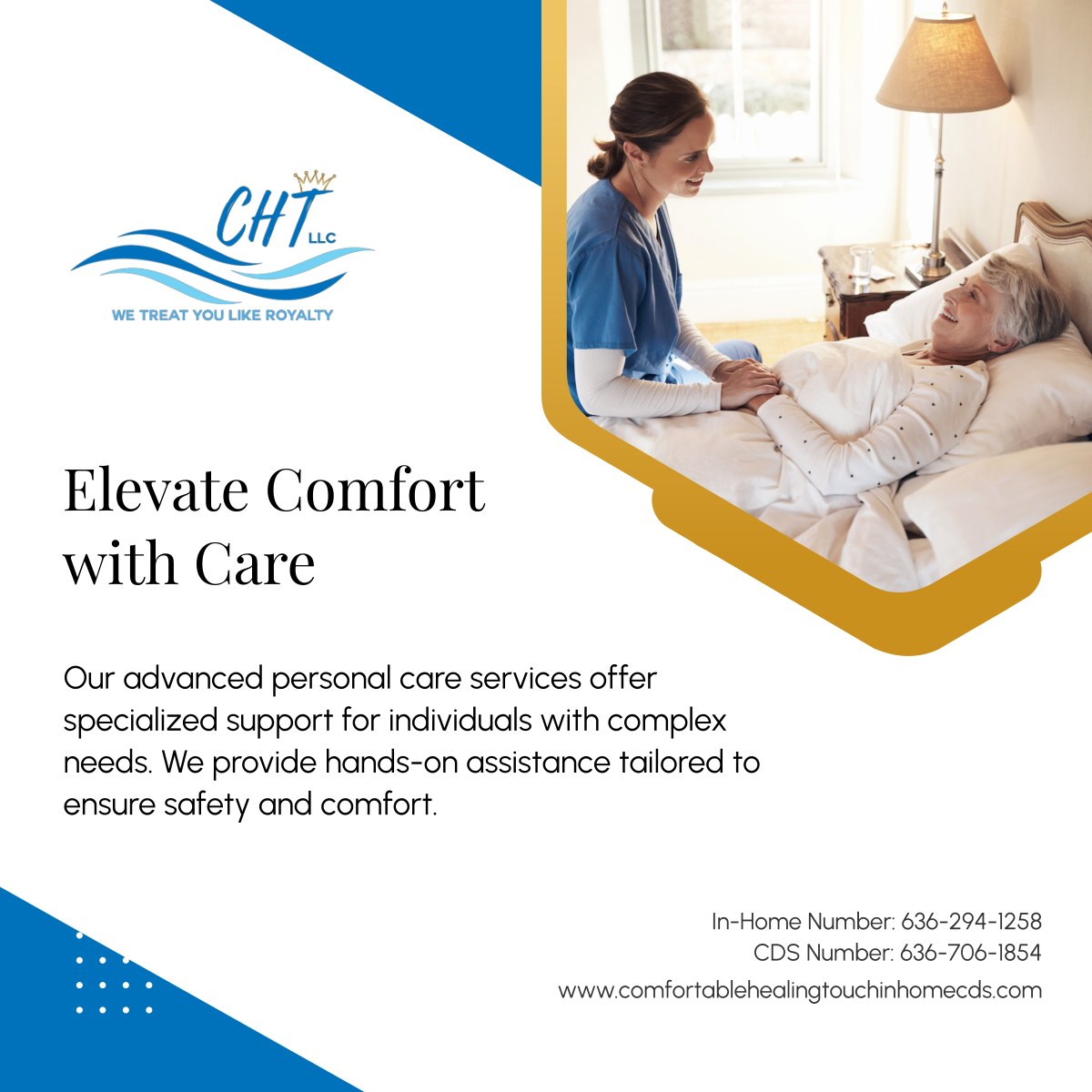 Comfortableht's tweet photo. Experience compassionate, specialized care with our advanced personal care services. Contact us for trusted in-home support today! 

#HomeCare #OFallonMO #SeniorCare https://t.co/mL4lfN46jO