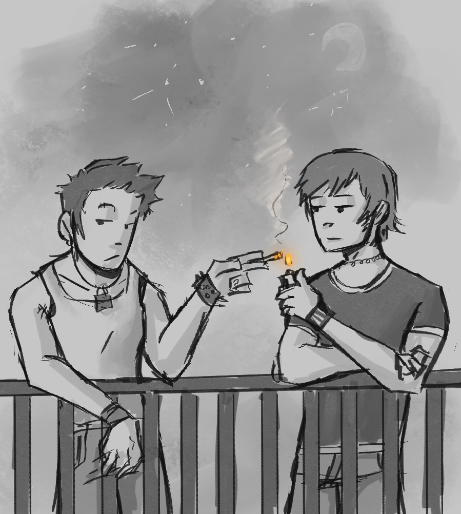 impjuicearts's tweet photo. just guys being dudes #scottpilgrim #spvstw #spvtw #scottpilgrimoc https://t.co/fEd67v0Ivi