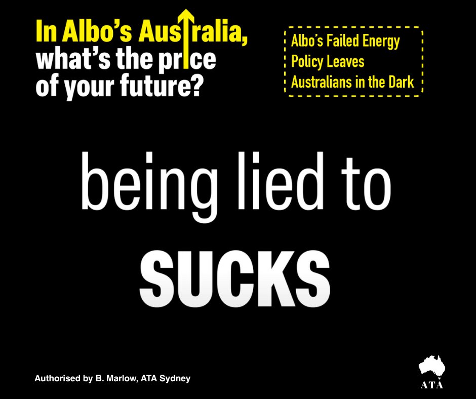 Albo promised to cut your power bill by $275. He made that promise 97 times.

Power prices have only gone up.

Check out the campaign: yourfutureprice.com.au
Donate to help us take the fight to Labor: bit.ly/AlbosGottaGoDo…

#auspol #CostOfLiving