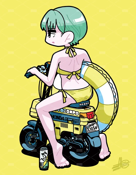 #原付の日 