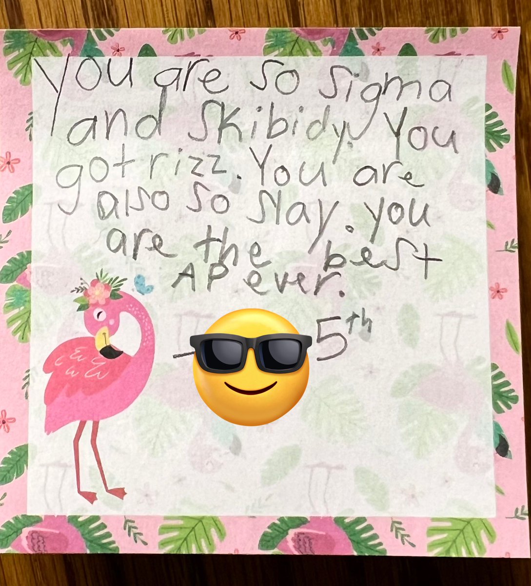 I don’t want to brag, but I mean…. If you’ve got it, you’ve got it! 
It’s an honor to be sigma and skibidy.