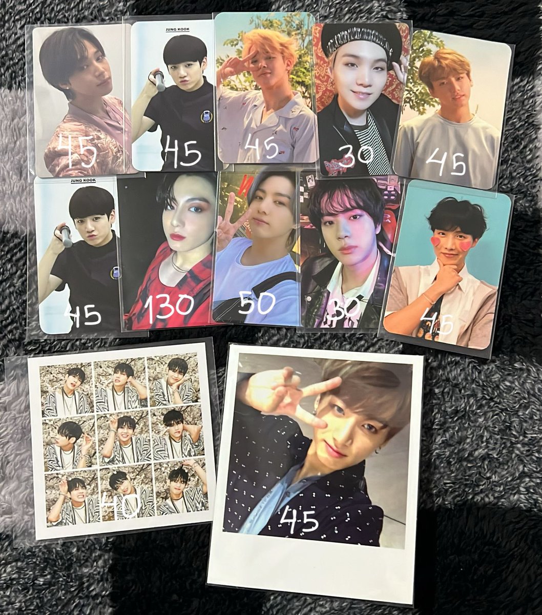 jikookcaptor's tweet photo. venda/vendo - bts

• preços na imagem + frete 
• frete 10 reais (módico)
• pagamento imediato
• feedbacks no fix

🏷️: jimin, jungkook, troca, venda, bts, yoongi, jin, hobi, frete https://t.co/SvLmrTnxU0