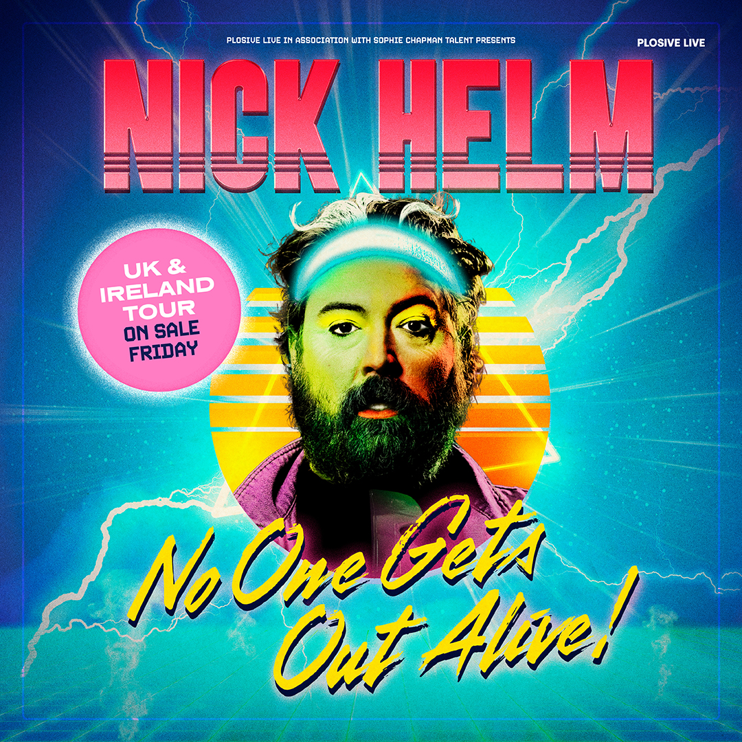 TaliesinSwansea's tweet photo. 🥊 Nick Helm is coming.
🏃♂️ You are not ready.
🎟️ Tickets = endangered species. https://t.co/M73KrTFCNu
Friday 10AM. Smash that button or cry forever.
#NoOneGetsOutAlive @TheNickHelm @plosiveprods https://t.co/Lg0pw2vPVL