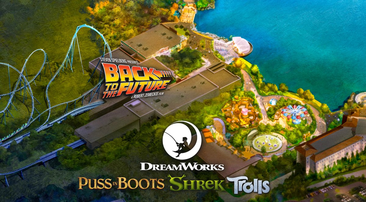 DSNYNewscast's tweet photo. Here's my Universal UK 🇬🇧 IP Land predictions:
• Illumination Pier (Minion Coaster, Secret Life of Pets)
• Dreamworks Land
• Back to the Future coaster
• Jurassic World (Beijing JW Ride, drop tower)
• James Bond stuntshow
• Lord of the Rings: The Shire
• Wicked coaster https://t.co/aVXEDKIOF1