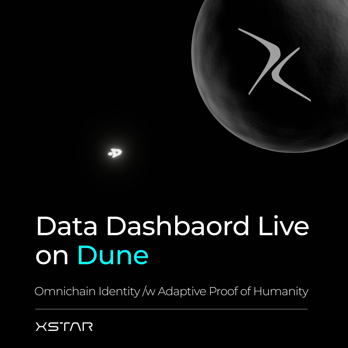 xstar_id's tweet photo. XStar Data Dashboard is now live 📊
🔍 Track real-time stats on:
- XNAME Statistics https://t.co/oL9HLlgG2W
- XHS Holders https://t.co/hfVQRJqxBx
This is a big step toward full data transparency for future DAO governance. Let's build together. 🌐
#XStar #XHS #XNAME https://t.co/5JCnA2OUOz