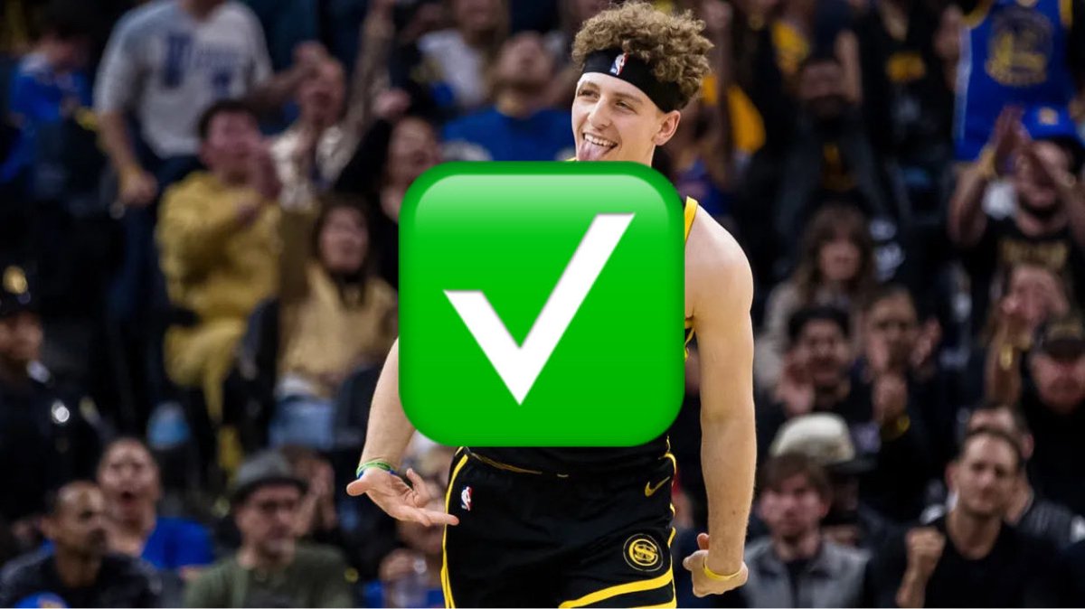 Brandin Podziemski Over 13.5 Points✅

💙 IF YOU TAILED.

Podz comes through for the cash 💰