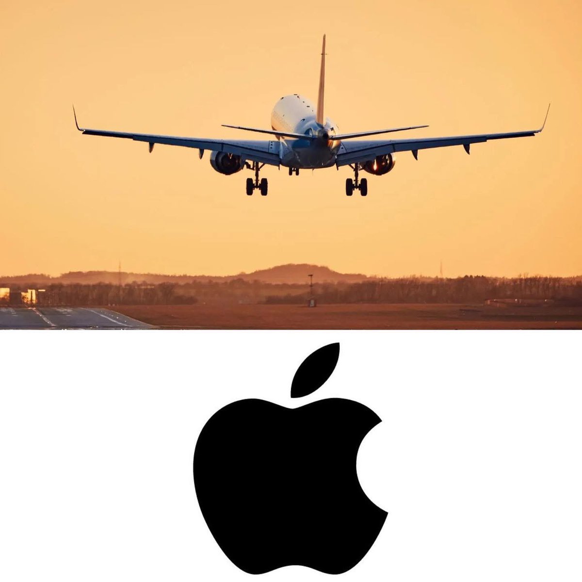 🤡 Apple 蘋果公司租用了 5 架飛機運送滿載 iPhone，從中國運到美國以逃避新的關稅！

Apple 在 2025 年 4 月 9 日在新關稅生效前，把握最後關頭，將 iPhone 運進美國。這並非法律漏洞 —— 因為關稅取決於原產地和入境日期，而非運輸方式，空運或海運並無差別。